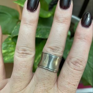 Silpada cuff ring, size 8